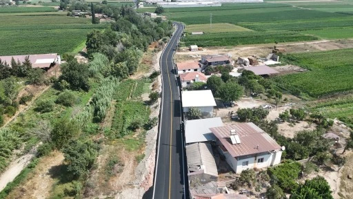 MİLAS KIRSALINDAKİ 80 MİLYONLUK YOL YATIRIMI TAMAMLANDI