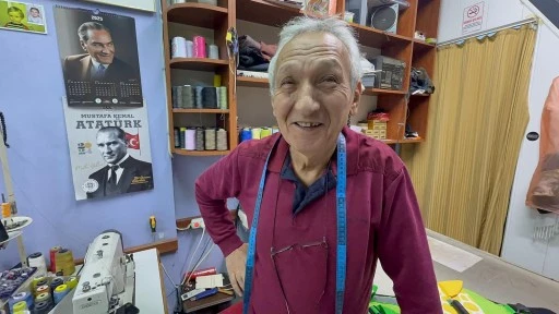 55 YILLIK TERZİ ARMUTÇUOĞLU: “BU MESLEK SEVGİ VE EMEK İSTER’’