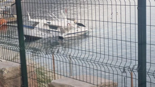 İÇMELERDE TEKNE BATTI