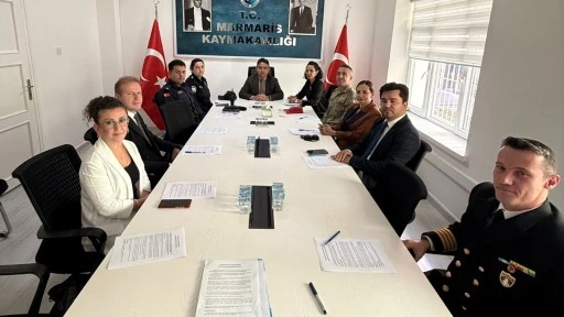 MARMARİS’TE 10 KASIM KOMİTE TOPLANTISI YAPILDI