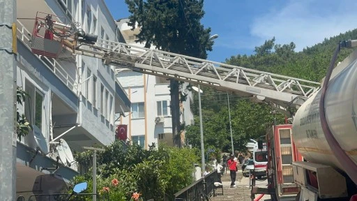 Marmaris Sarıana mahallesinde yangın paniği&nbsp;