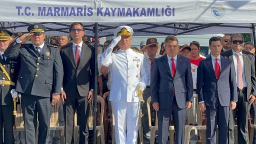 30 AĞUSTOS ZAFER BAYRAMI COŞKUSU MARMARİS'TE TÖRENLER İLE BAŞLADI