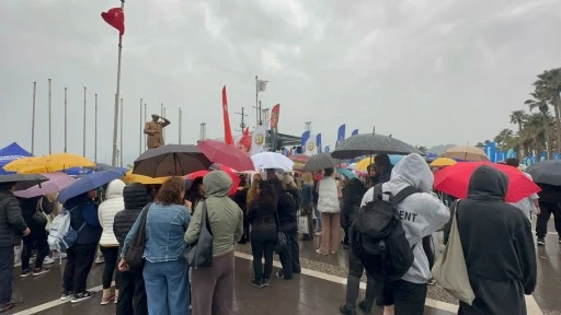 MARMARİS&rsquo;TE OKUL SALDIRILARINA &Ouml;ĞRETMENLERDEN PROTESTO&nbsp;