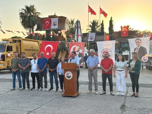 DALAMAN'A 30 YENİ HİZMET ARACI