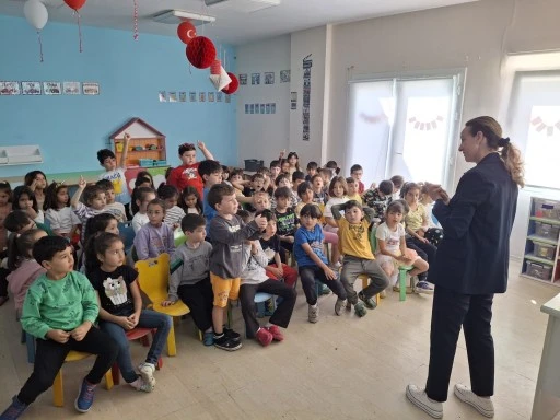 ANAOKULU ÖĞRENCİLERİNE SIFIR ATIK EĞİTİMİ