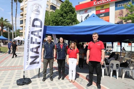 NAFAD standına vatandaşlar ilgi g&ouml;sterdi
