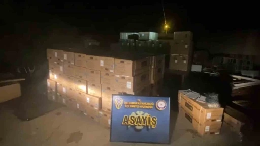 Nakliye şebekesi tarafından çalınan 4 tır dolusu malzeme ele geçirildi
