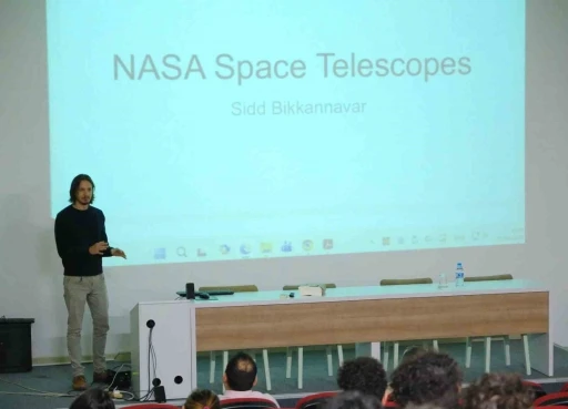 NASA Bilim İnsanı Sidd Bikkannavar &ouml;ğrencileri ile buluştu
