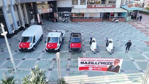 Nazilli Belediyesi ara&ccedil; filosunu g&uuml;&ccedil;lendiriyor
