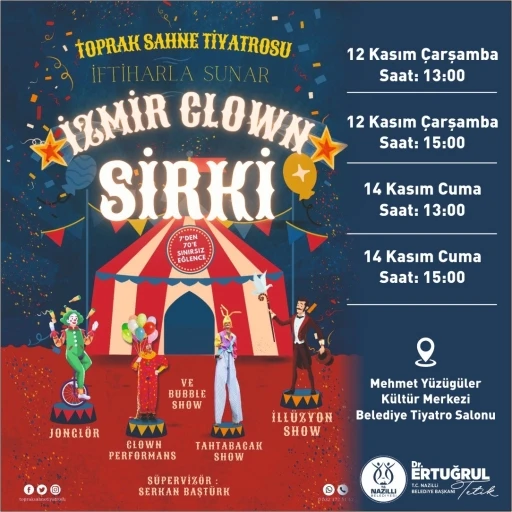 Nazilli Belediyesi’nden çocuklara ara tatil hediyesi
