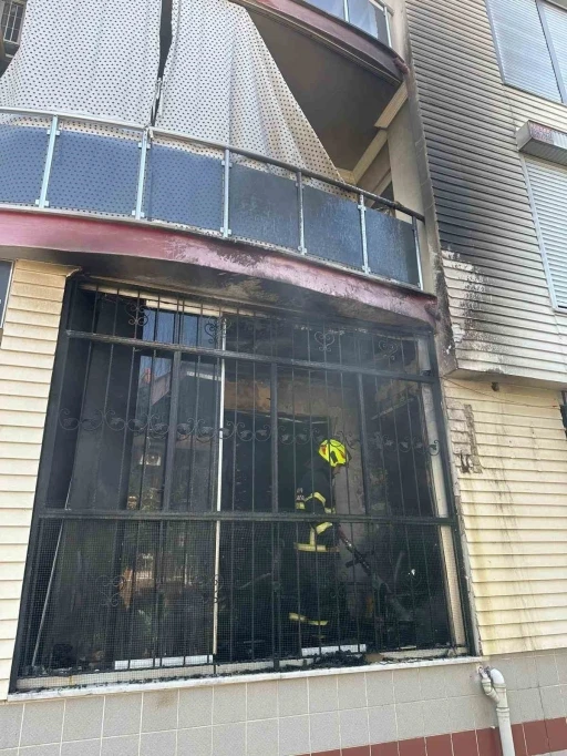 Nazilli’de ev yangını
