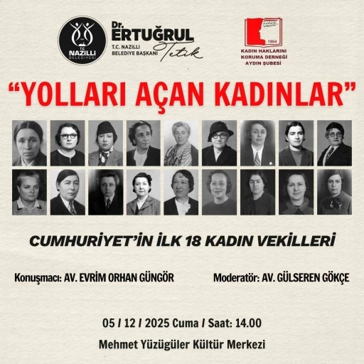 Nazilli’de kadınların gücü konuşulacak
