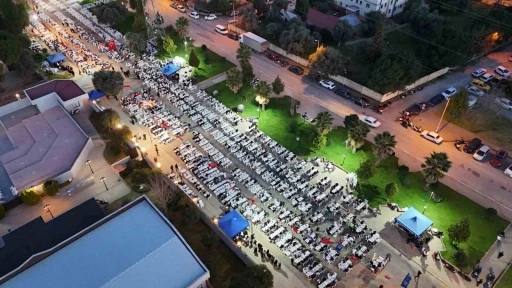 Nazilli&rsquo;de vatandaşlar iftar sofrasında buluştu
