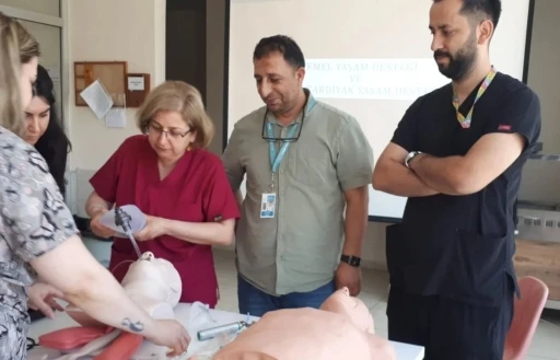 Nazilli Devlet Hastanesi&rsquo;nden Kuyucak İl&ccedil;e Devlet Hastanesi&rsquo;ne hizmet i&ccedil;i eğitim desteği
