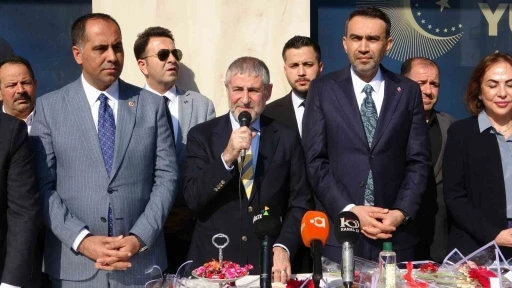 Nebati: "Gazze&rsquo;yi unutmadık, Filistin&rsquo;i unutmadık, Mescid-i Aksa&rsquo;yı unutmadık"

