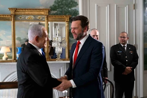 Netanyahu, ABD Başkan Yardımcısı Vance ile bir araya geldi
