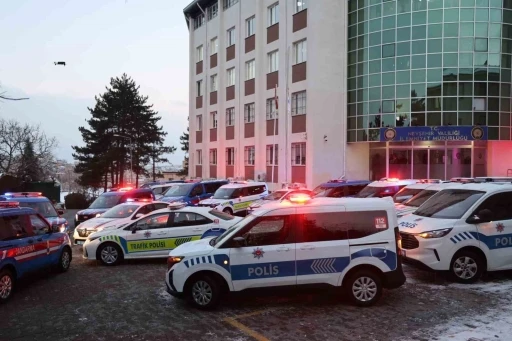 Nevşehir&rsquo;de emniyet ve jandarmaya 184 yeni ara&ccedil;
