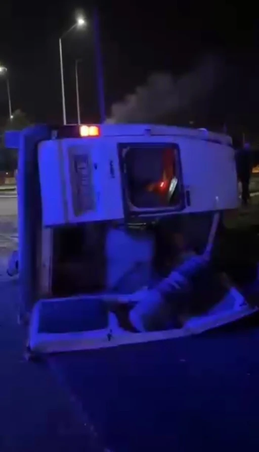 Nevşehir&rsquo;de trafik kazası: 1 &ouml;l&uuml;, 14 yaralı
