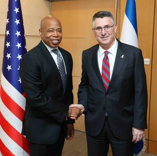 New York Belediye Başkanı Adams, İsrail Cumhurbaşkanı Herzog ile görüştü
