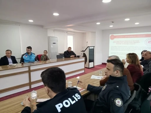 Niğde&rsquo;de Afet Sağlık Grubu Operasyon Planı değerlendirildi
