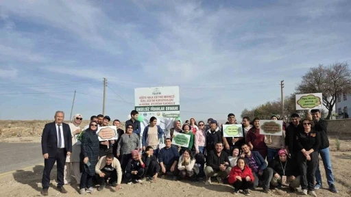 Niğde’de fidanlar toprakla buluştu
