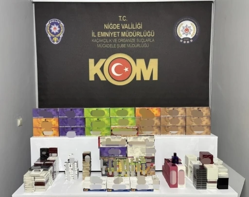 Niğde’de kaçak ürün operasyonu: 2 Gözaltı
