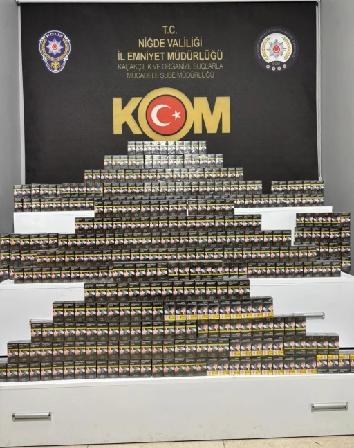 Niğde’de kaçakçılık operasyonu: 2 gözaltı

