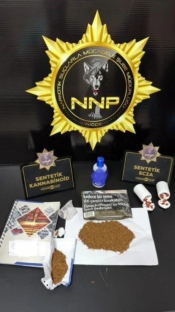 Niğde&rsquo;de narkotik operasyonu: 3 ş&uuml;pheli tutuklandı
