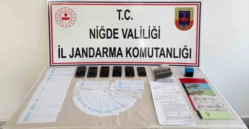 Niğde’de tefecilik operasyonu: 4 şüpheli yakalandı