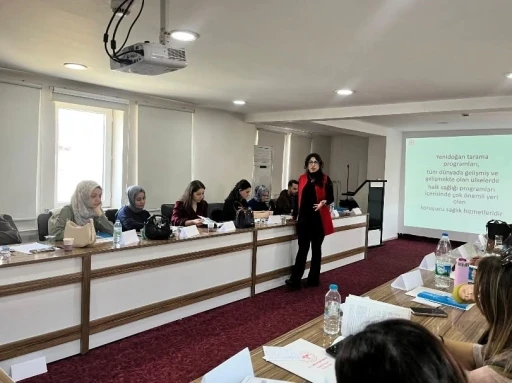 Niğde&rsquo;de Temel Yenidoğan Bakım Eğitimi d&uuml;zenlendi
