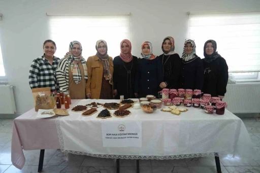 Niğde’de Yöresel Gıda Ürünleri Kursu tamamlandı
