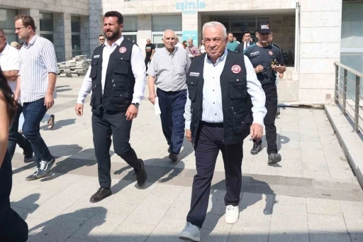 Nil&uuml;fer&rsquo;de deprem ve yangın tatbikatı
