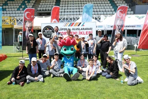 Nil&uuml;fer&rsquo;de &ouml;zel &ccedil;ocukların spor coşkusu
