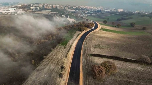 Nil&uuml;fer&rsquo;deki &ccedil;ile sona erdi...&Ccedil;amlık Bulvarı asfaltlandı
