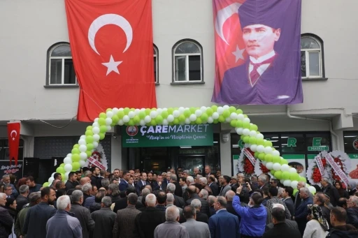 Nizip’te &quot;Çare Market&quot; projesini büyük bir katılımla hizmete açıldı
