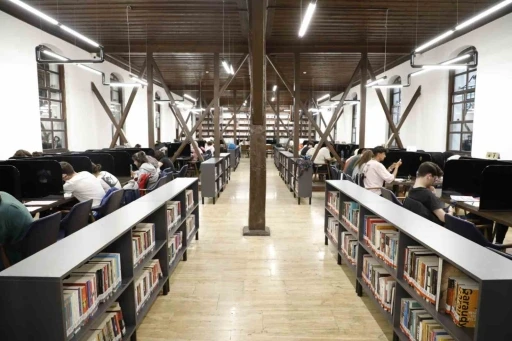N&ouml;bet&ccedil;i Kitaphanelerden 816 bin 593 &ouml;ğrenci faydalandı
