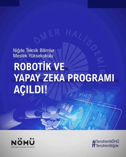 NÖHÜ’de geleceğin mesleklerine yönelik yeni bölümler
