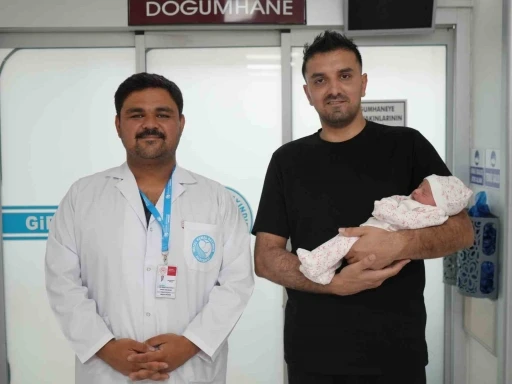 Normal doğum i&ccedil;in 503 kilometre katetti
