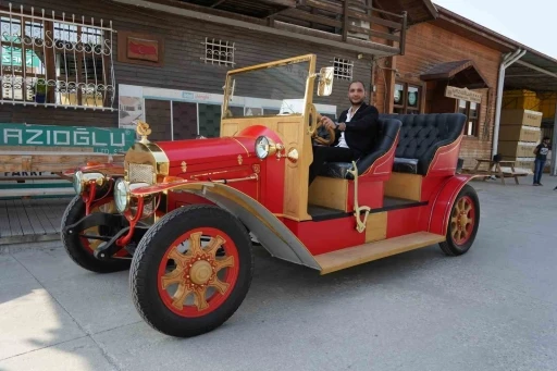 Nostalji aşığı genç Elektrikli Klasik Otomobil Üretti