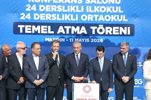 Nusaybin&rsquo;de 100 yataklı &ouml;ğretmenevi ve 24 derslikli kompleksi temeli atıldı
