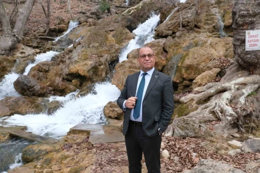 Obruk Şelalesi çağlamaya başladı
