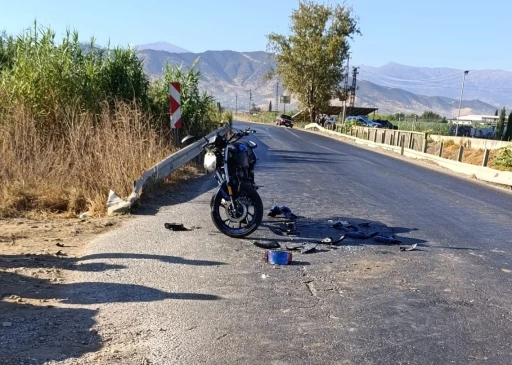 Ödemiş’te kamyonet ile motosiklet çarpıştı: 1 ağır yaralı
