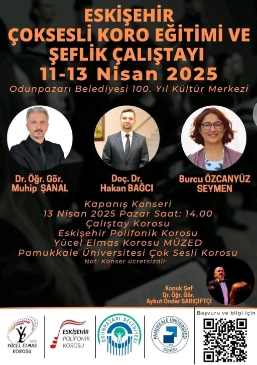 Odunpazarı Belediyesi’nden çok sesli koro eğitimi ve şeflik çalıştayı
