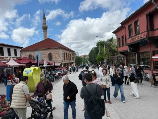 Odunpazarı&rsquo;nda bayram yoğunluğu
