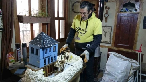 Oğluna yaptığı oyuncak 15 yıllık sanat yolculuğuna d&ouml;n&uuml;şt&uuml;