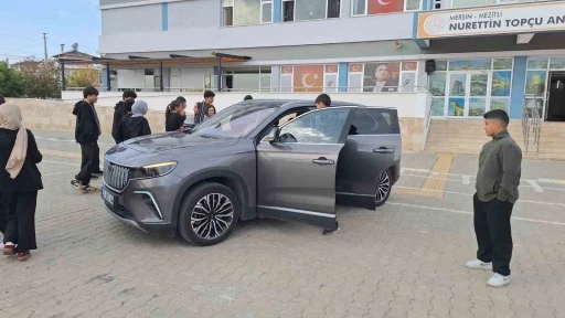 Öğrenciler TOGG’u yakından tanıdı
