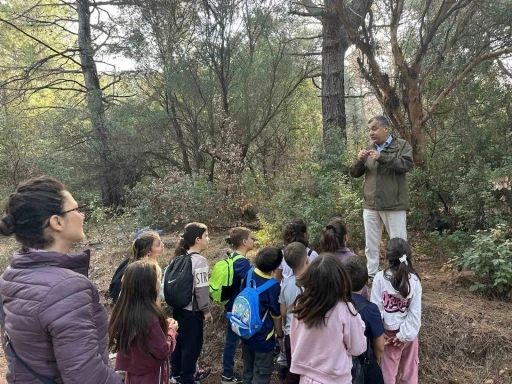 Öğrenciler yaban hayatını yakından tanıdı
