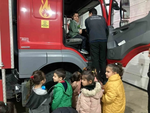 &Ouml;ğrenciler yangın eğitimiyle bilin&ccedil;lendi
