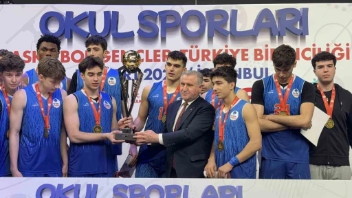Okul Sporları Basketbol Gen&ccedil;ler T&uuml;rkiye Birinciliği finali İstanbul&rsquo;da oynandı
