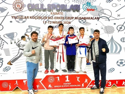 Okul sporları Karete m&uuml;sabakalarına Kayseri damgası
